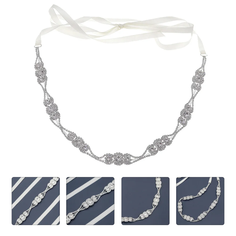 

1Pcs Vintage Rhinestone Sash Belt Stylish Women Waistband Wedding Party Dress Accessory Dress Sash Belt Women Waistband