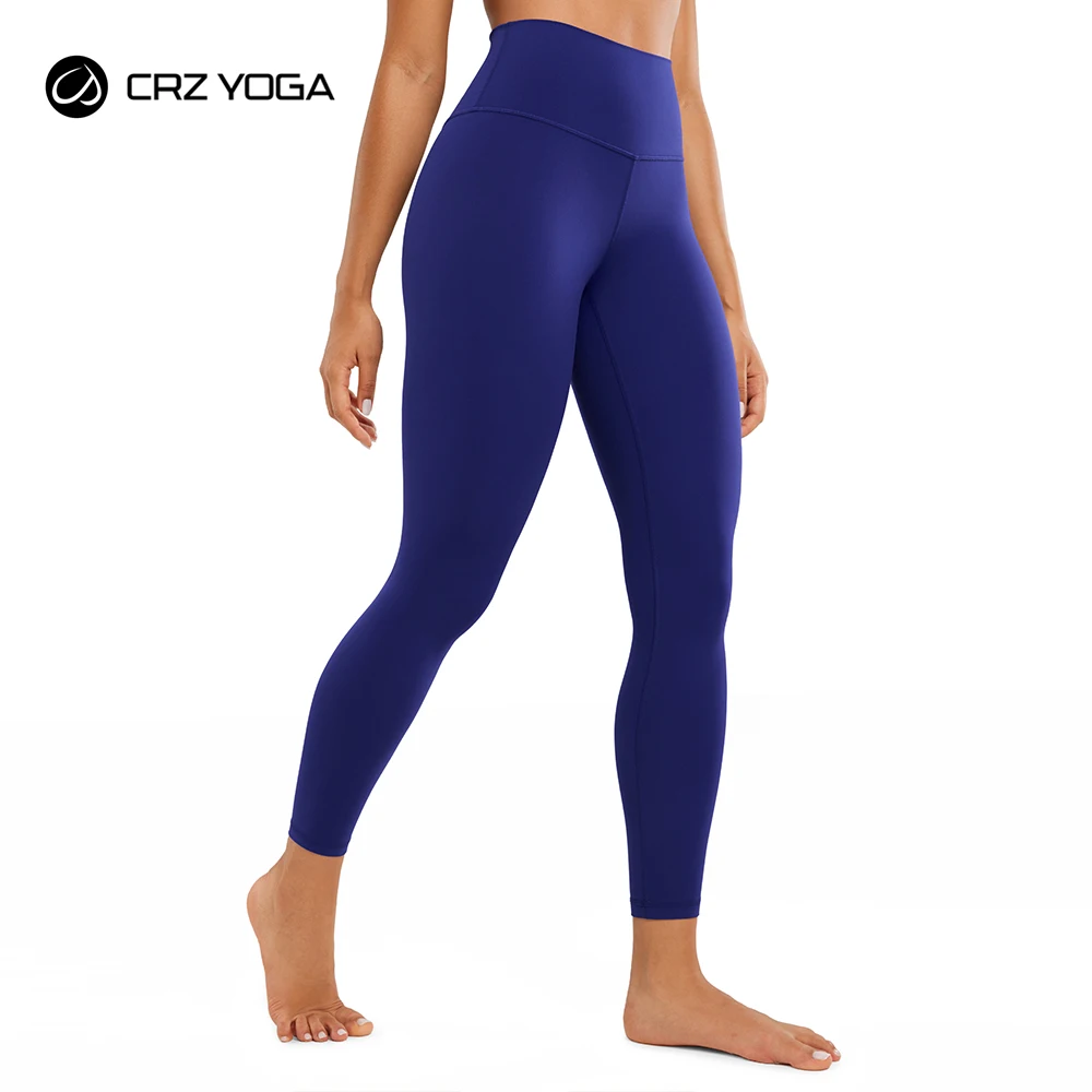 

CRZ YOGA Women's Butterluxe Leggings 25 Inches - High Waisted Buttery Soft Comfort Lounge Leggings