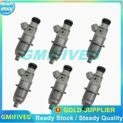 6PCS Grey/Yellow/Red/Brown 1465A012 E7T05074 DIM1070G MR560553 New Fuel Injector for Mitsubishi Pajero III V60 V70 3.5 GDI 01~06
