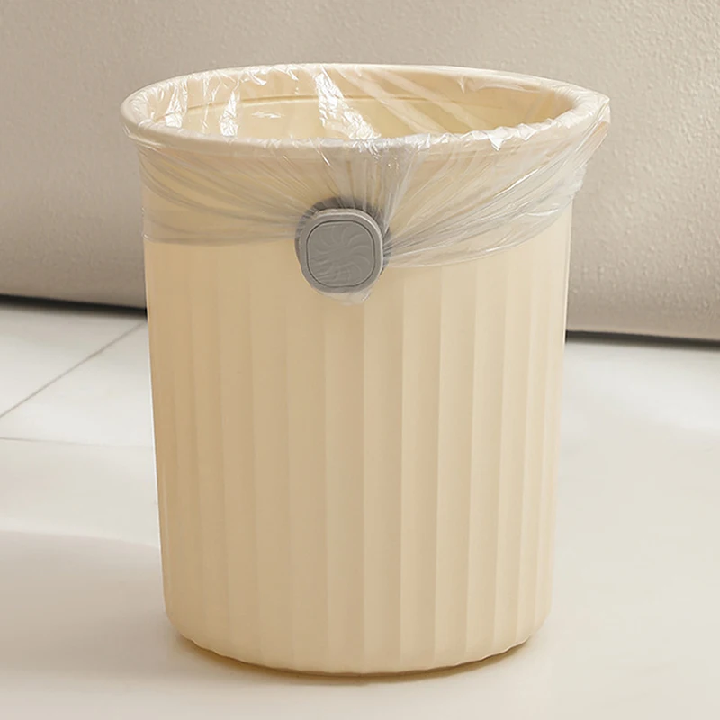 Practical Rubbish Bag Anti-Slip Holder New Tools Creative Trash Bag Clamp Rotatable Garbage Can Fixed Clips