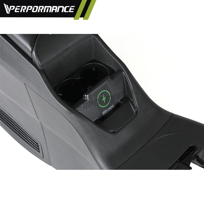 Scatola di immagazzinaggio del sedile delle parti interne dell\'automobile per il bracciolo Vito V250 V260 V220D nero senza scatola del bracciolo