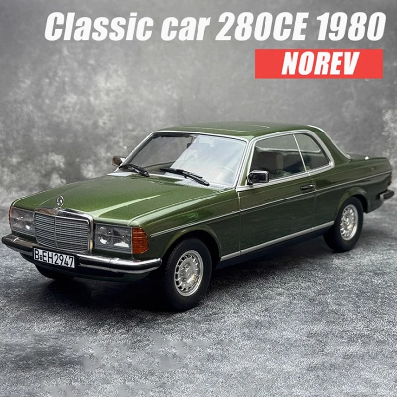 

NOREV Diecast 1:18 Scale 280CE 1980 Classic Car Alloy Simulation Car Model Collection Decoration Gift Toys Static Display