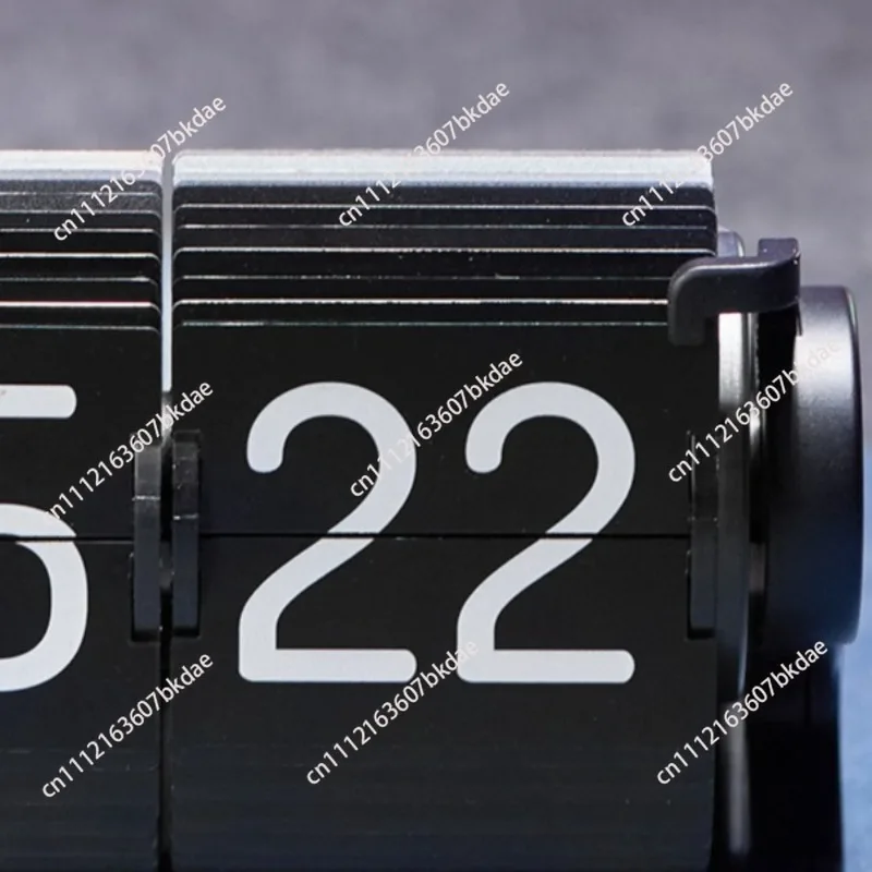Creative Time Management Timer Alarm Clock Desktop Mechanical Multifunctional Flip Clock Intelligent Automatic Calendar Flip