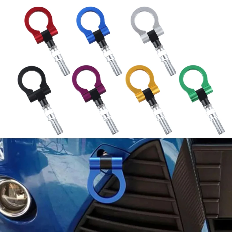 Universal  Rear Tow Towing Hook set/ Trailer Ring / TOW HOOK Towing Bars SET for most  Japan car Auto