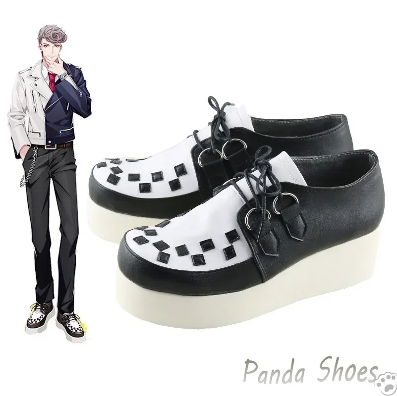 Division Rap Battle Heaven Hell Cosplay Shoes Cos Boots Game Alternative Rap Battle Amaguni Hitoya Cosplay Costume Prop Shoes