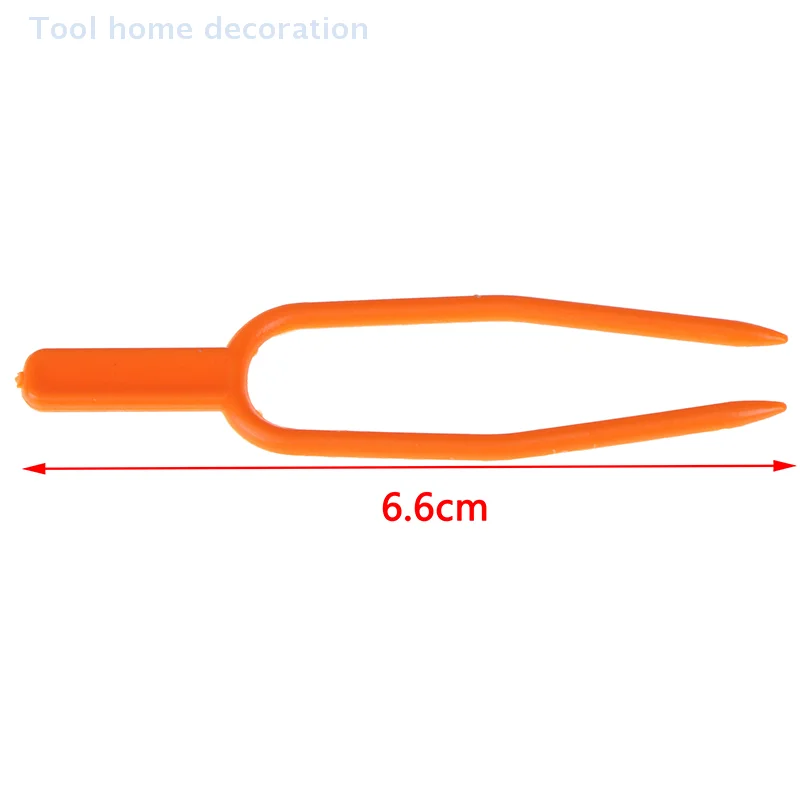 50 clip per piante in plastica, morsetto di fissaggio per fissaggio, clip per coltivazione di fragole
