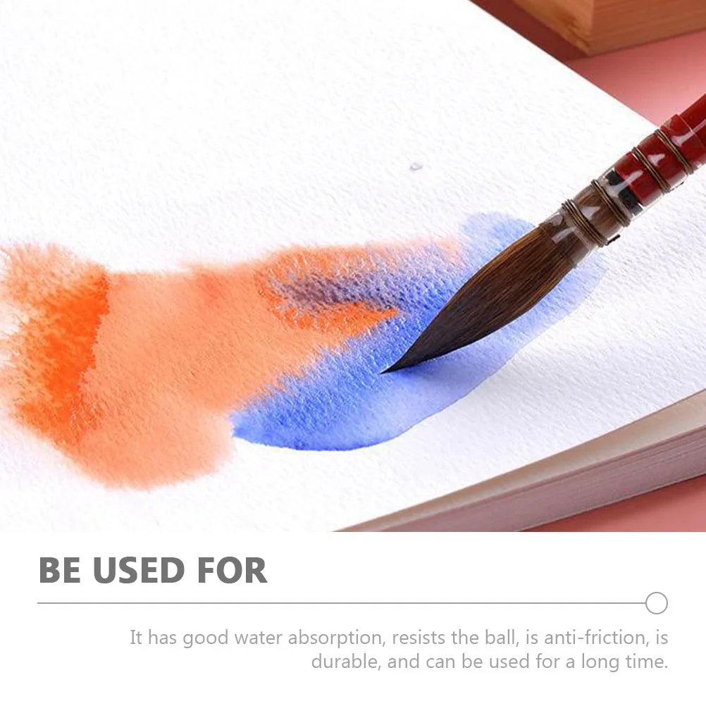 20 Sheets Watercolor Paper Sketchbook Drawing Painting for Rough Grain Oil Small