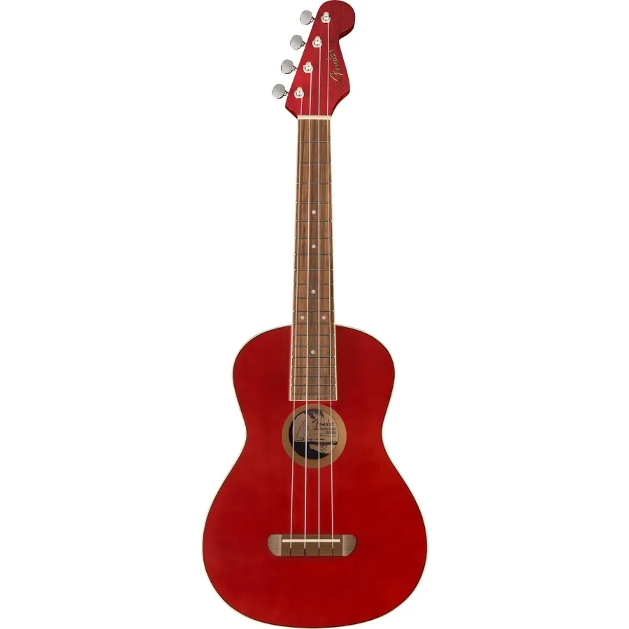 Paquete de cereza de ukelele tenor Avalon para entusiastas de la música y principiantes: calidad superior con tono rico y diseño elegante