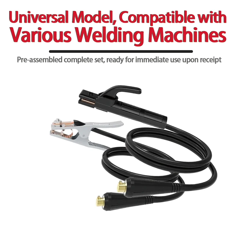 Universal Welding Machine Accessories (Welding Pliers & Ground Clamps): Complete Set Matching, No Installation Required