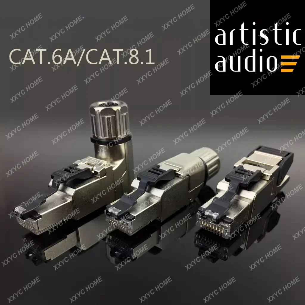 كريستال هيد RJ45 حمى شبكة كابل التوصيل MFP 80,000 ميجاباورت CAT.8 سوبر 6 الفئة 7