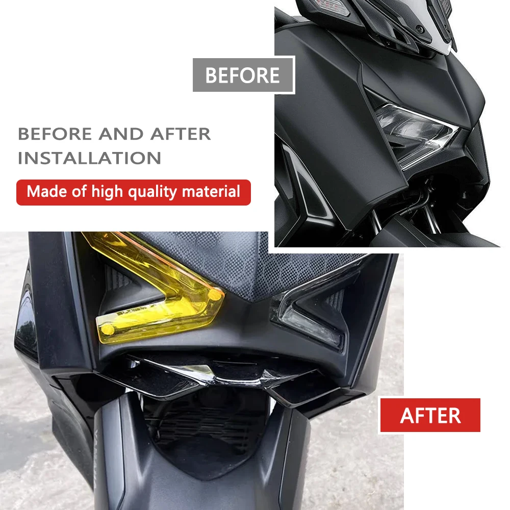 تجديد الثابتة الجناح دراجة نارية الجبهة الشفاه الثابتة الجناح هدية المفسدين الأمامي عدة لياماها XMAX 300 XMAX 300 X-MAX 300 2023-2024