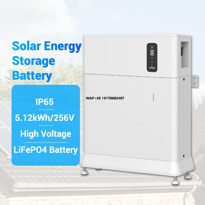 High Voltage Solar Power Rechargeable Lifepo4 Battery Power Supply Lithium Ups Backup Server Battery
