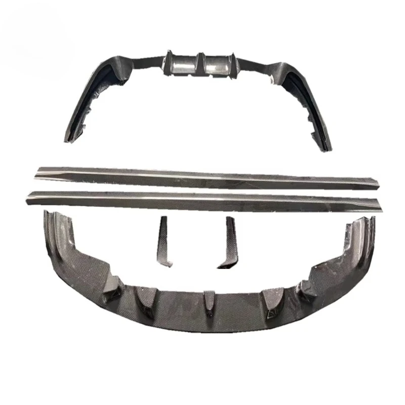 

High Quality Carbon Fiber 3D Body Kit Front Lip Diffuser Spoiler Skirt for M2C M2 F87 Competitive 2017-2020