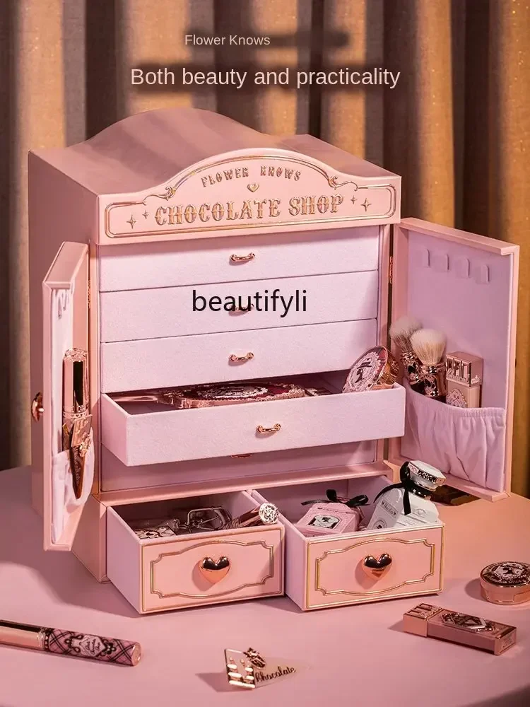 yj Flower Know Chocolate Wonderland Wardrobe Full Set Makeup Gift Box Allin Set