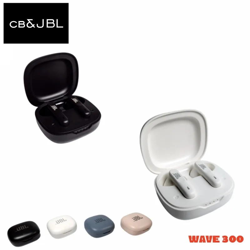 

For CB&JBL Wave 300 TWS Earphone TWS Bluetooth Music Headset Wireless Noise Cancelling Headphones Earbuds with mic