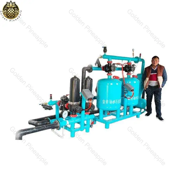 High-Standards Advanced Metal Irrigation Systems New Farmland Water and Fertilizer Integration Equipment for Agriculture