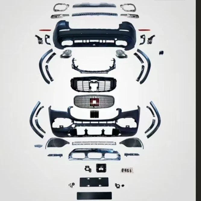 

BR Mercedes B GLS Surround Bodykit Upgrade High Quality New Front Rear Bumper Easy Surround Includes Towing Hi