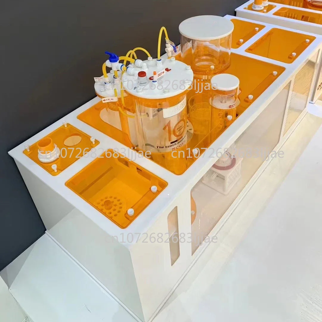 فلتر حوض السمك للمياه المالحة من الأكريليك الكبير والنانو لخزان الشعاب المرجانية البحرية #1