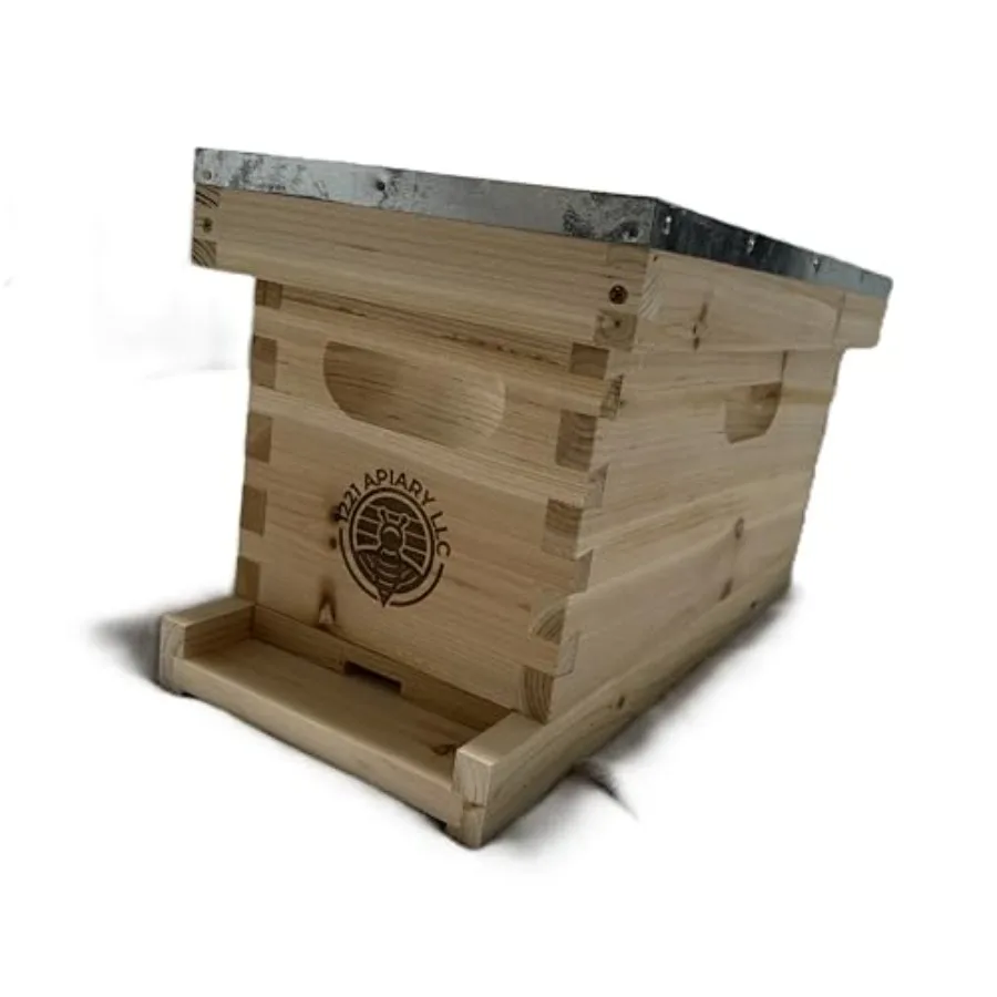 

5 Frame NUC Beehive kit for beekeeping wood material natural color easy assembly and durable design