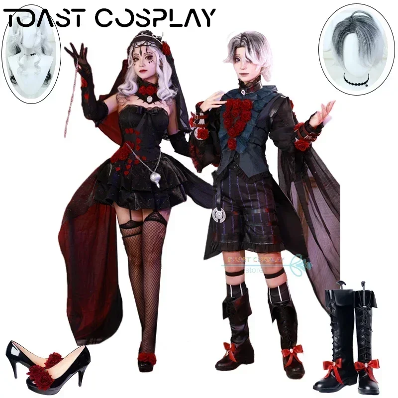 Ada Messmer Cosplay Luminary Emile Cosplay Game Identity V Ada Messmer and Luminary Emile Costume Wig Game Party Clothes