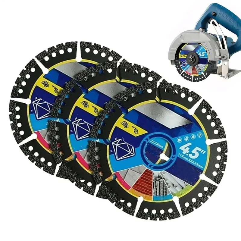

Grinding Saw Disc 4.5-Inch Angle Grinder Attachment Heavy Duty Grinding Wheel Tools for Tiles Marbles Concrete Steel PVC Pipes