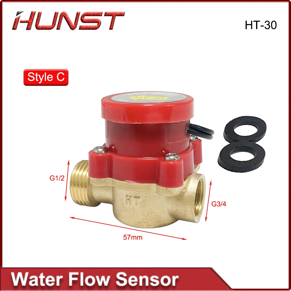 HUNST Water Flow Switch Automatic Controller HT-30 Circulation Pump Water Flow Sensor Switch