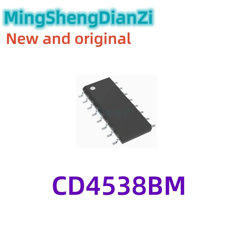 1PCS/LOT New and Original  CD4538 CD4538BM chip SOP16 double precision monostable multivibrator IC