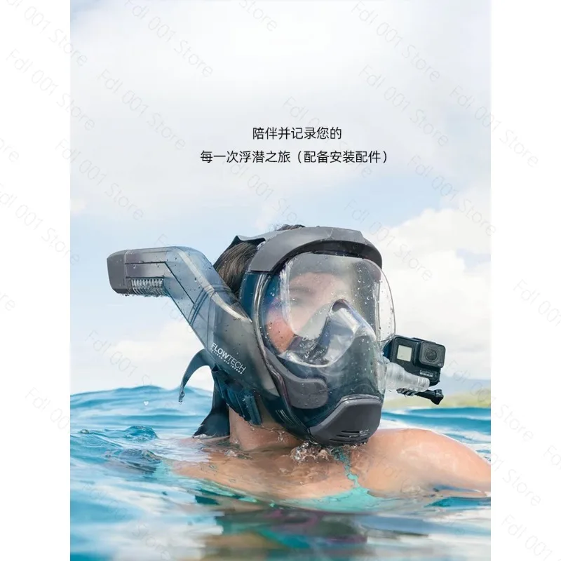 

Snorkeling Mask Diving Goggles Adult Anti-fog Mask Full Dry Snorkel Equipment