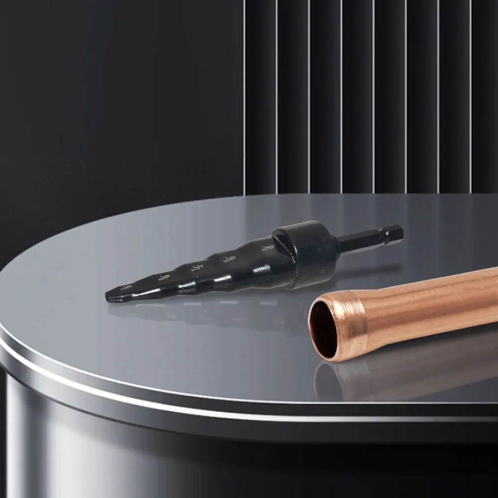 5 in 1 Swage Tube Expander 1/4 3/8 1/2 5/8 3/4 Inch Air Conditioner Copper Pipe Expander Swage Drill Copper Tubing Tool