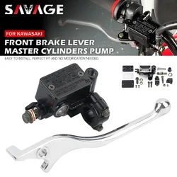 Front Brake Master Cylinder For KAWASAKI NINJA 250/R/SL 400 EX Z125 Z250 Z300 Z400 Versys-X 250/300 Motorcycle Brake Pump Lever