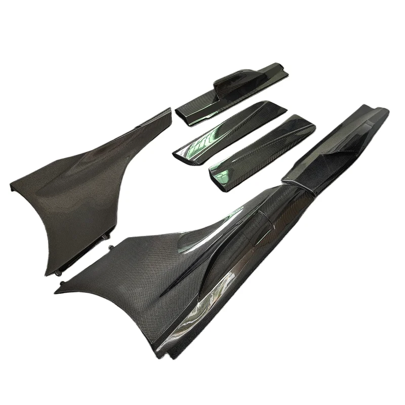 

High Quality Genuine Carbon Fiber 675LT Style Side Skirts for Mclaren MP4-12C 650S Side Skirt Body Kit