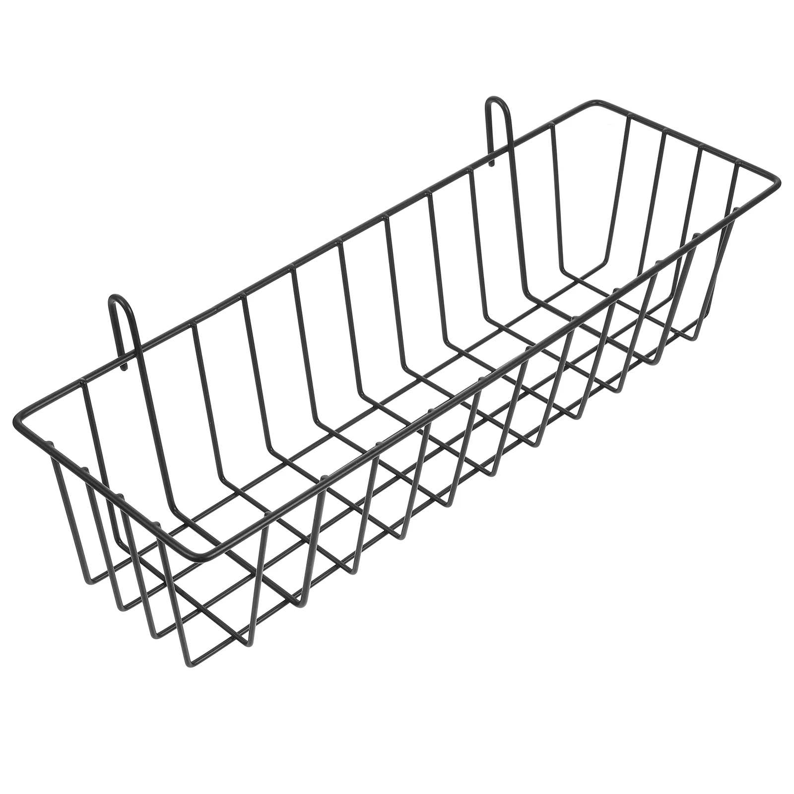 

Storage Hanging Basket Wire Baskets Freezer Rack Iron for Wall Kitchen Bathroom Organizer Shopping