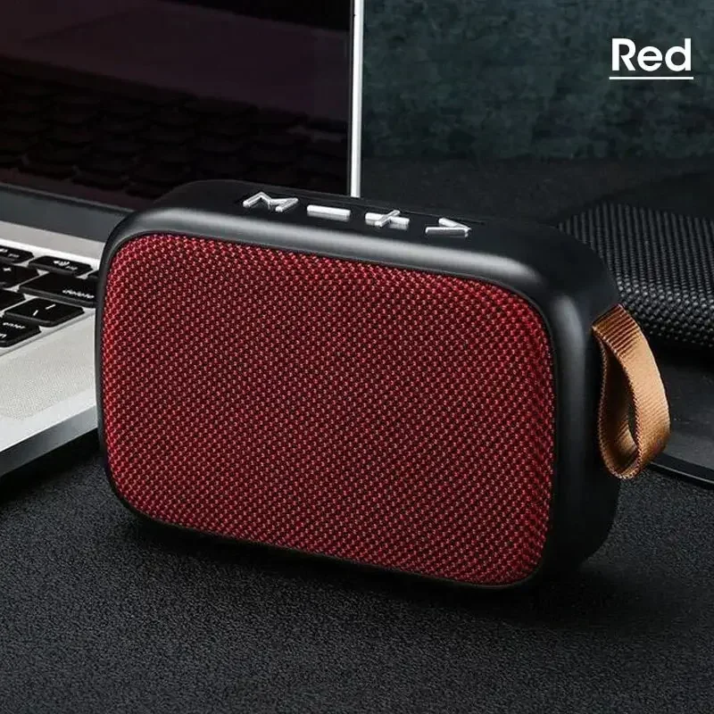 Mini haut-parleur Bluetooth en tissu, connexion sans fil, portable, sports de plein air, audio stéréo, prise en charge de la carte TF, téléphone portable universel