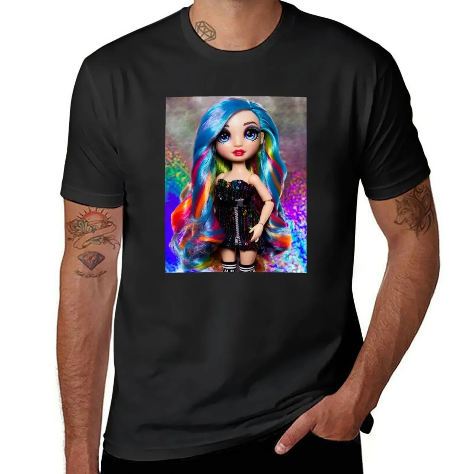 

Rainbow Amaya Rainbow High Doll T-Shirt sweat cotton man t-shirts cotton graphic tees sublime sweat shirts, men