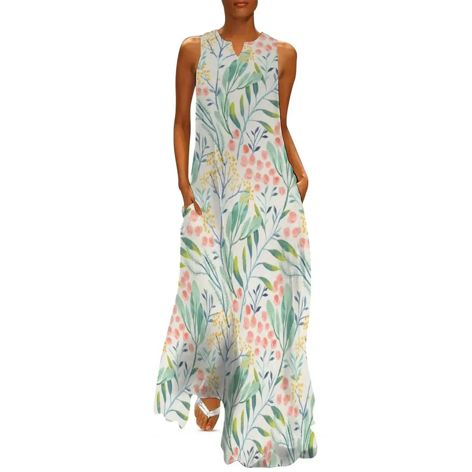 

Botanical Garden Long Dress Long dress clothing women summer 2025 dresses for woman 2025 Dresses gala Dress