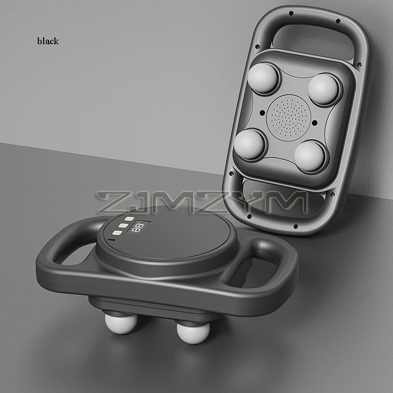 プロ品質のマッサージガン,ワイヤレスツール,4ヘッド,高周波自動マッサージ,全身マッサージ器具