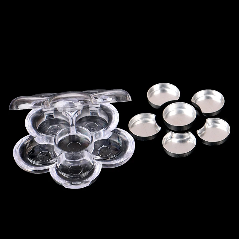 Puste płatki Design Eyeshadow Lipstick Storage Box Case Cosmetic Packing Palette