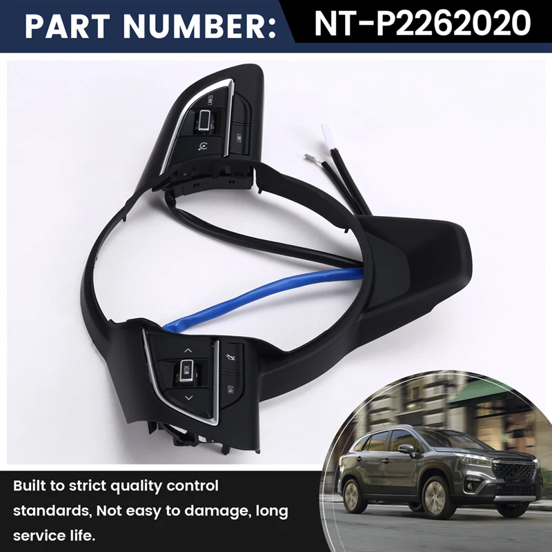 Reliable-Car Multi-Functional Steering Wheel Cruise Control Buttons Music Volume Buttons For Jiminy Swifts NT-P2262020