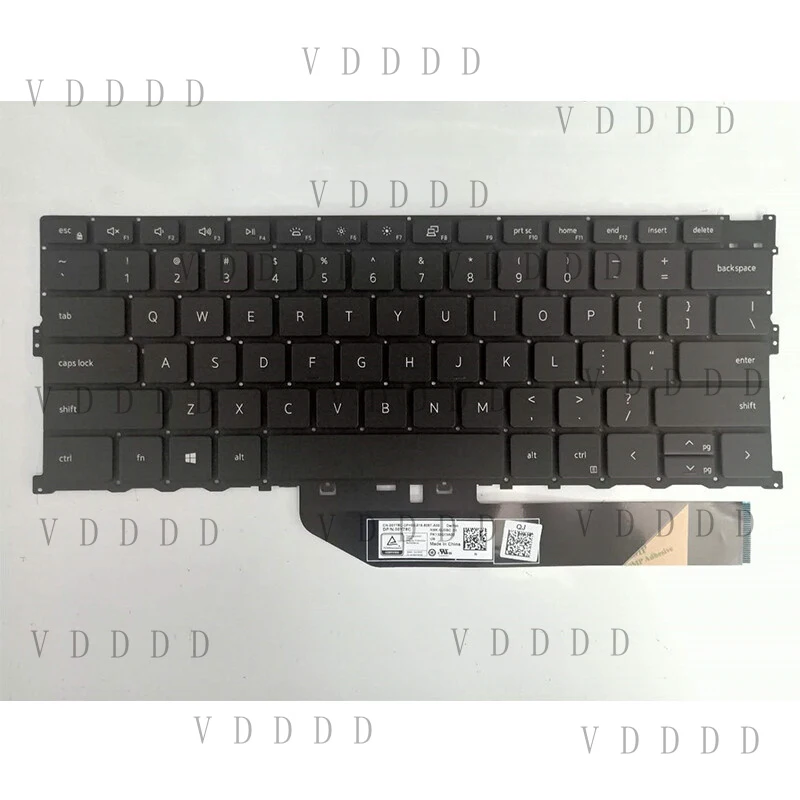 

TT For Dell XPS 13 9300 Laptop Backlit Keyboard US Keyboard