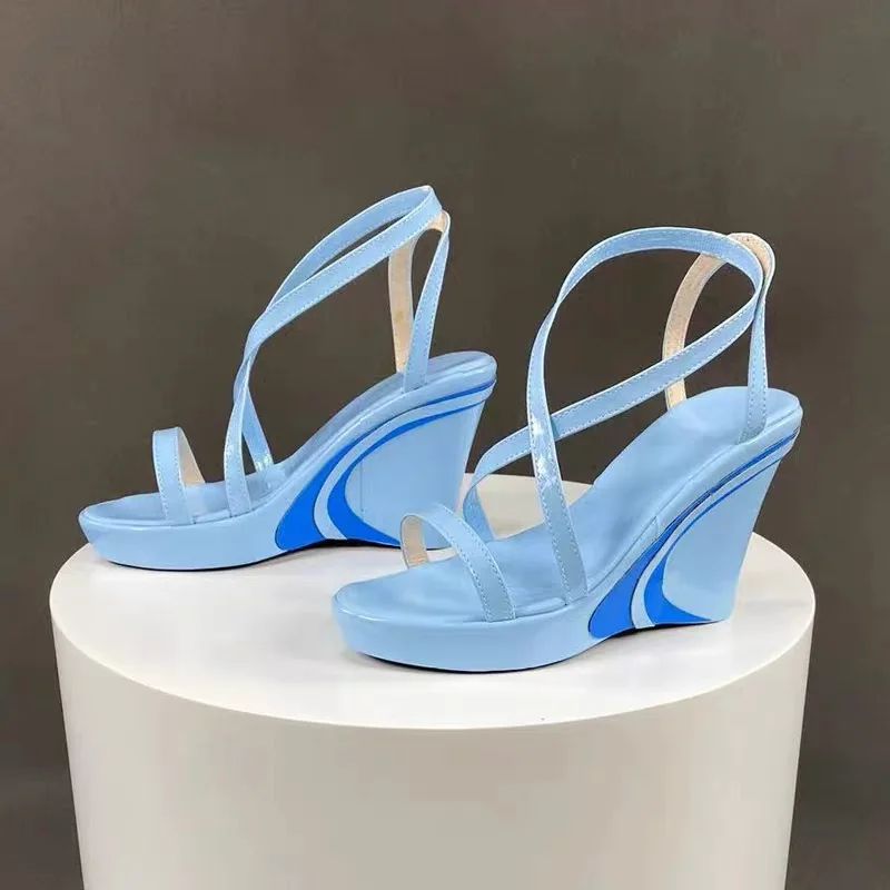 Wuthering Waves Jogo The Shorekeeper Cosplay Sapatos Mulheres Role Play Sexy Bonito Sapatos Azuis Festa de Halloween