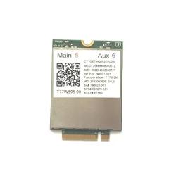 Lt4120 X5 LTE T77W595 796928-001 4G wwvan M.2 150Mbps Modem do HP Probook/EliteBook 820 840 850 745 G3 640 650 645 G2