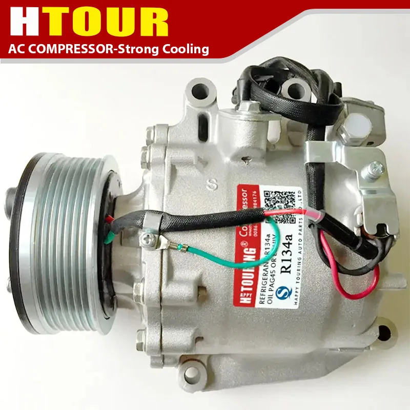 TRSE09 AC Compressor For HONDA CR-V Mk III 2.0i 2006 2007 2008 38800RZVG01 38810RZVG01 3800RZVG020M2 38810RZVG02 3766 3788 3757