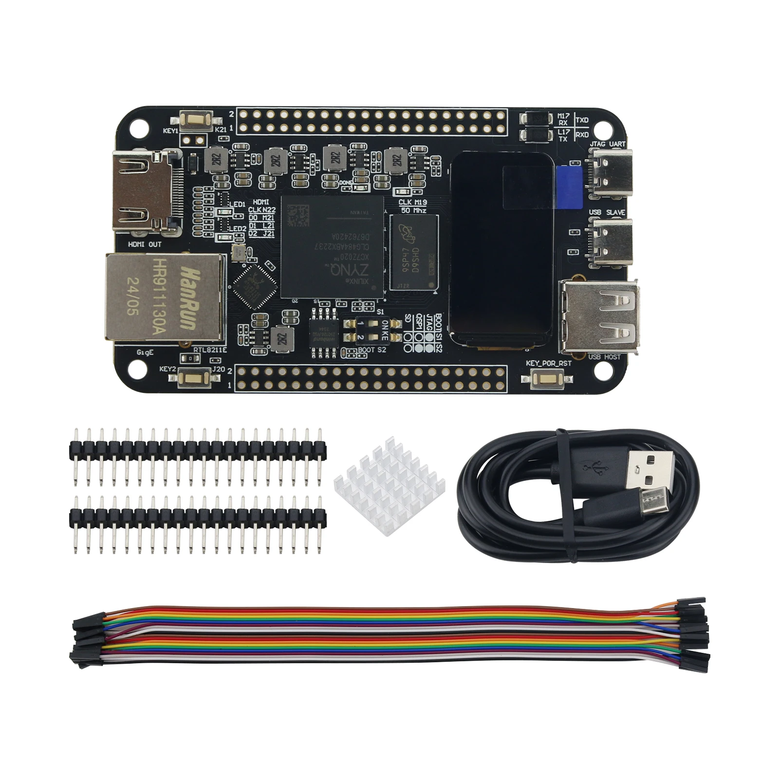 

Unwelded New SP Version 7020 FPGA Minimum System Development Board (Downward Welding) Core Board Onboard Downloader for Xilinx