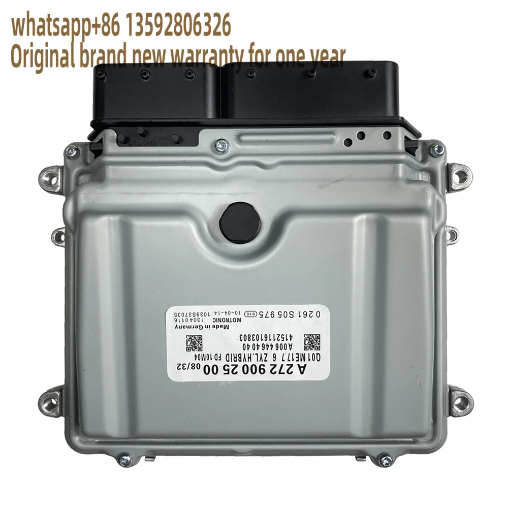 Original A2729002500 0261s05975 For Mercedes Benz W221 S400 Hybrid Ecu Engine Control Module Unit Flashed
