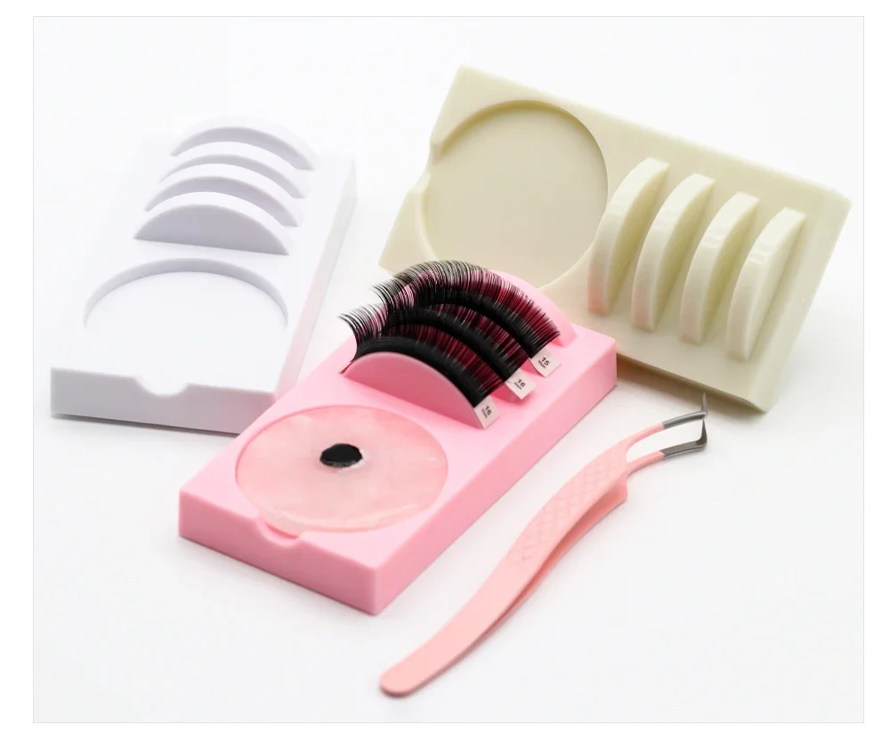 Wiederverwendbare 2-in-1-Wimpernständer aus Acryl für falsche Wimpern, Wimpernständer und Kleberhalter, Wimperntransplantation, Hilfsstation, unverzichtbare Werkzeuge – Detail 11