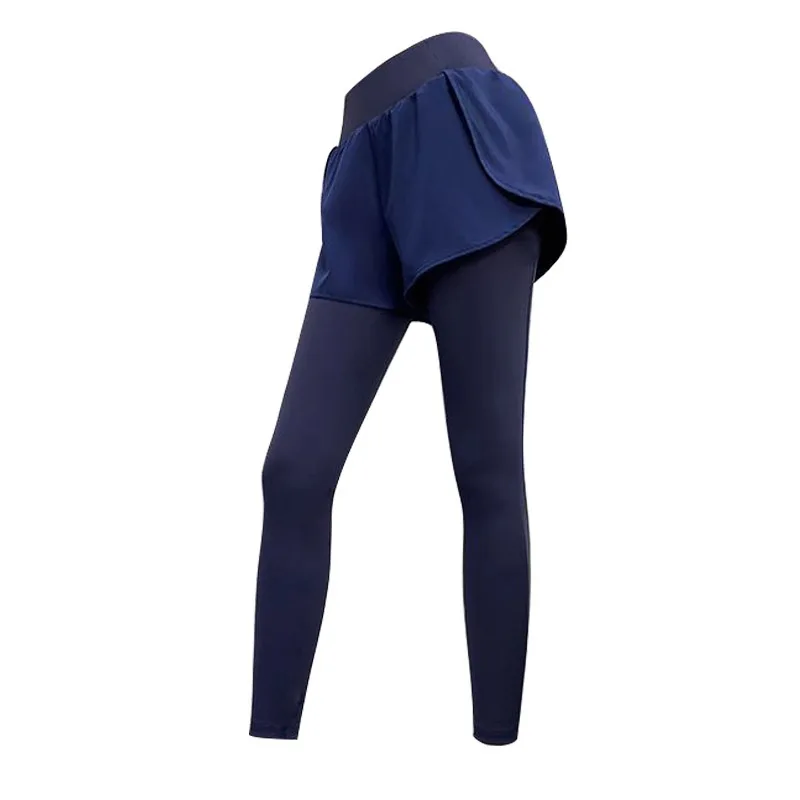 Slimming High-Waist Yoga Pants Women's Fitness Tight Pants Quick-Dry Running Training Sports Butt-Lifting Nine-Piece Pants
