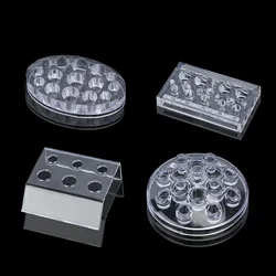 Acrylic Tattoo Ink Cup Stand Holder Permanent Makeup Microblading Pigment Tattoo Holder Storage Caps Tattoo Ink Accessories