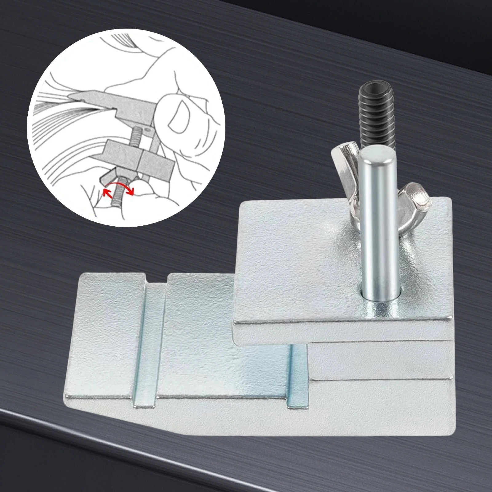 59350 Stretch Belt Installer Quick Secure Tension Strap Installation Tool Ergonomic Belt Installer for Extra-Deep Double Pulleys