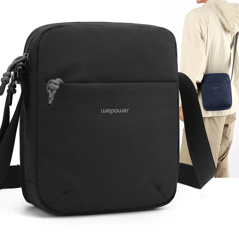 Men's waterproof nylon light commuting diagonal cross bag cycling sports travel square women's shoulder backpack