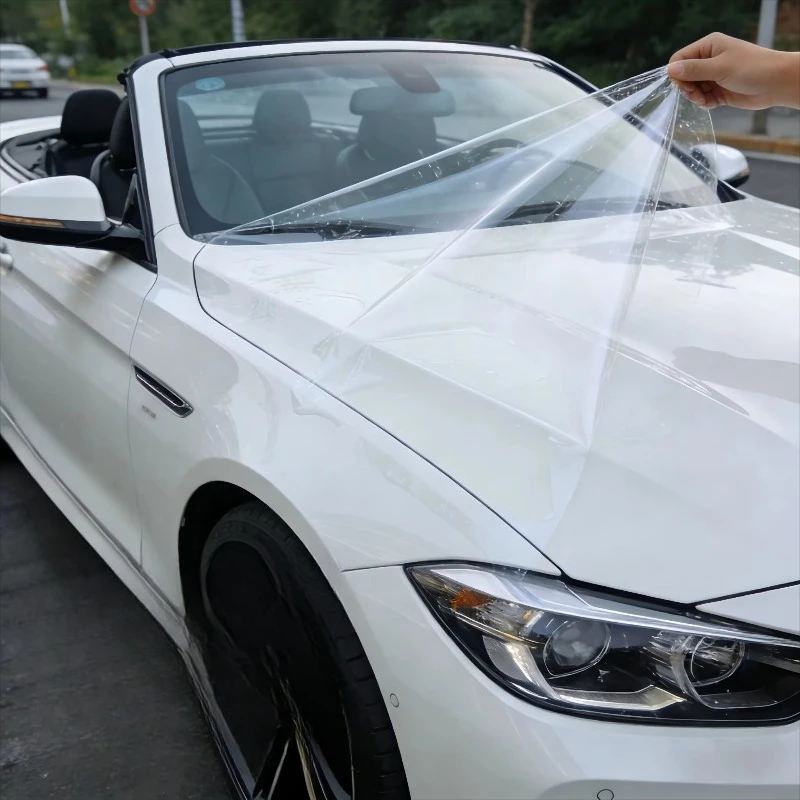 Invisible Self Healing Anti Scratch Paint Protection Film TPU 6.5mil High Tensile Strength Car Body Wrap with Easy Stretching